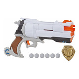 Pistola Juguete Nerf Overwatch Mccree Rival Blaster Con  Nfr