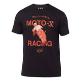 Playera Fox Classic Ss Premium Tee Color Negro 100% Original