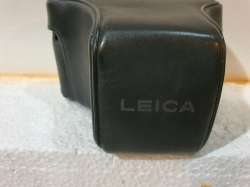 Antigua Camara-estuche Leica Negro C/correa Excelente- 138