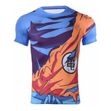Camisetas Compresion Lycra Dragon Ball Vegeta Goku Gimnasio
