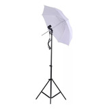 Kit De Fotografia Estudio Iluminacion Tripode Sombrilla