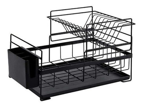 Secador Organizador De Platos Escurridor Acero Inoxidable