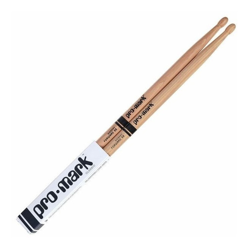 Baquetas Palillos Promark Tx5bw 5b Hickory Punta Madera.