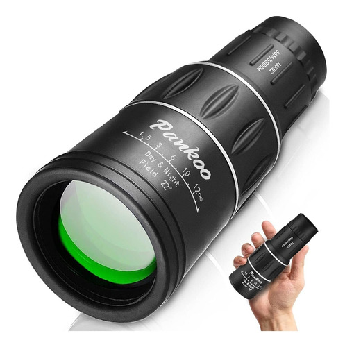 Telescopio Monocular De 16 X 52 Pankoo Compactos Hd