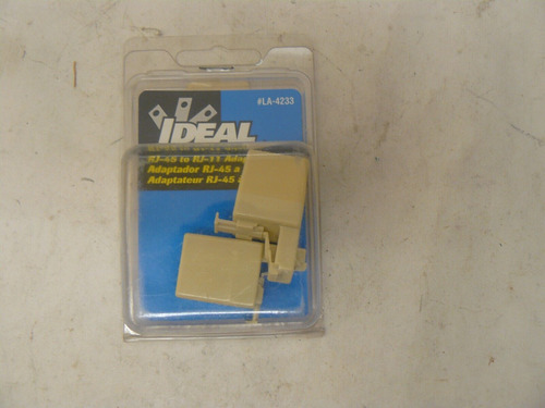 Ideal Industries La-4233 Rj-45 To Rj-11 Adapter 2 Pack N Vvj