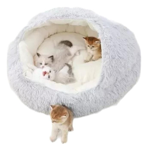 Camas De Mascotas Casas Cueva De Perro Gatos 50cm Antiestres