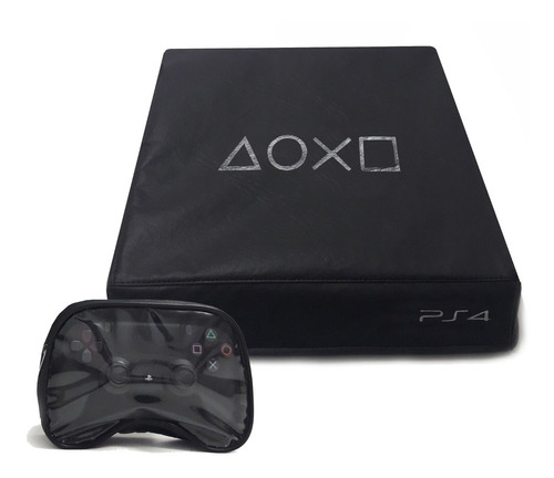 Funda Antipolvo Ps4+ Funda Para Joystick - Material Ecocuero