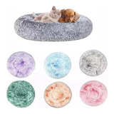 Cama Para Mascota Perros Y Gatos 70cm Antiestres Felpa