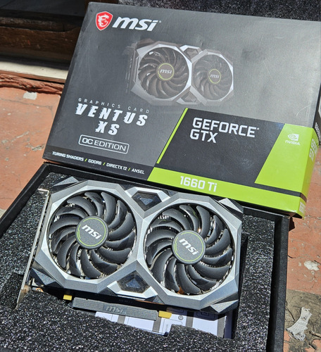  Nvidia Msi Geforce Gtx 1660 Ti Ventus Xs Oc Edition