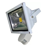 Foco Led 50w Con Sensor Movimiento Exterior 3000 Lumenes