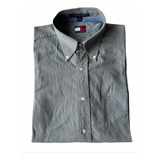 Camisa Tommy Hilfiger Hombre Manga Larga Talla M Cth261