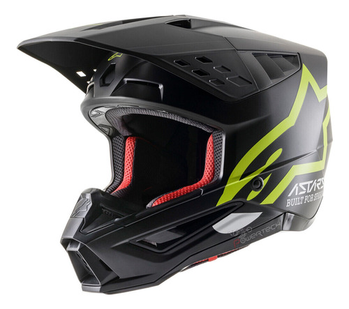 Casco Motocross Alpinestars S-m5 Compass Helmet Cut