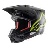 Casco Motocross Alpinestars S-m5 Compass Helmet Cut