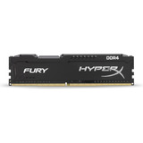 Memória Ram Fury Color Preto  4gb 1 Hyperx Hx424c15fb/4