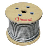 Cable Acero Galvanizado 7x7 750m 3/8  Plus