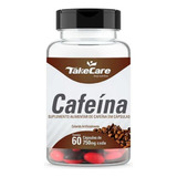 Cafeína Pura 60 Cápsulas Gel  Takecare