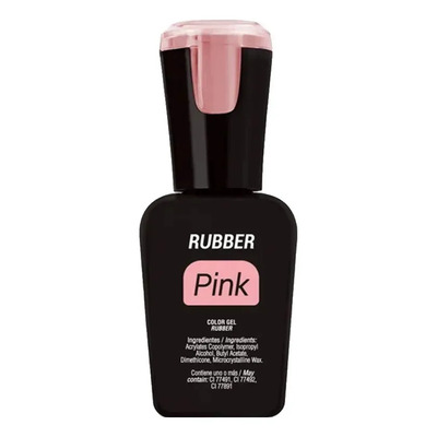 Rubber Pink Organic Nails Gel Nivelador Para Uñas 15ml Rosa | MercadoLibre