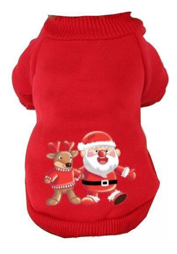 4 Sudadera Con Capucha Para Perro Cachorro De Navidad, Ropa