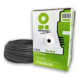 Bobina Cable De Red Brobotix 305m Cat5e 24awg Gris 065740 /v