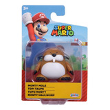 Figura Monty Mole World Of Nintendo 2.5 Pulgadas Super Mario