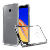 Funda Para Samsung Galaxy J4 Plus, Transparente/silicona