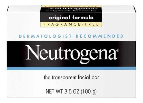 Neutrogena - Jabon Facial En Barra 100g