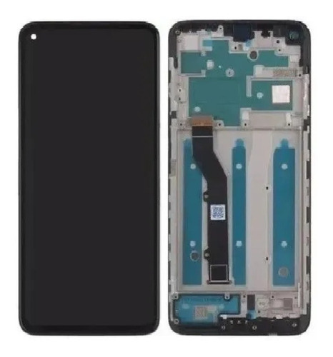 Touch Display Frontal Vidro Compatível Moto G9 Plus Com Aro