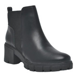 Bota Coturno Chelsea Via Marte Tratorada Preto 308