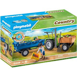 Playmobil Country 71249 Tractor Con Remolque Bunny Toys