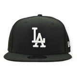 Los Angeles Dodgers New Era 9fifty Blk Gorra 100% Original