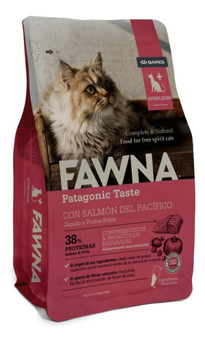 Fawna Gatos Esterilizados 3kg 