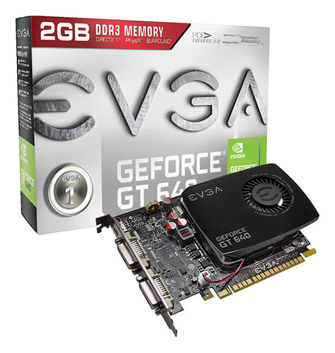 Placa De Video Nvidia Geforce Evga Gt640 2gb Ddr3