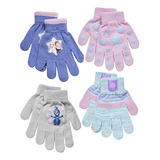 Conjunto De Acessórios Disney Frozen Gloves Or Mittens, De 4
