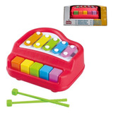 Xilofon Piano Palillos Colores Infantil Instrumento Musical