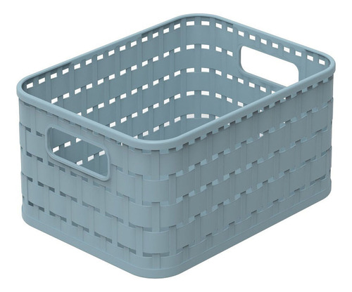 Caja Country A5 28x12x18 Cm Rotho Azul Eco