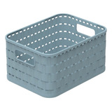 Caja Country A5 28x12x18 Cm Rotho Azul Eco