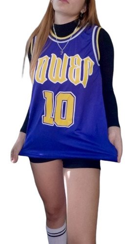 Jersey Basquet Lakers Dama Personalizable