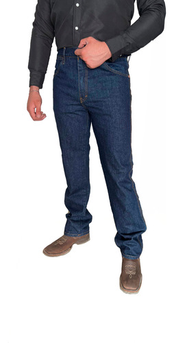 Pantalon Para Hombre Mezclilla Rigida Wrangler Para Bota