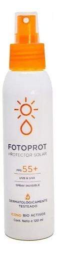 Icono Protector Solar Fotoprot 55+ Spray Invisible 120ml