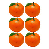 Naranja Artificial Orange Decor, 6 Unidades