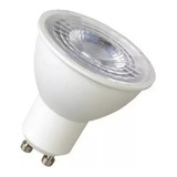 Lampara Dicroica Candela Led 7w Gu10 Dimerizable Color De La Luz Blanco Cálido