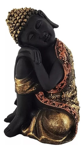 Estátua Buda Hindu Sonhador Menino Decoração Cantinho Zen