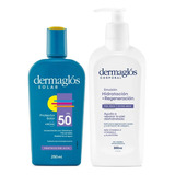 Dermaglós Combo Protección Solar Fps50 + Regeneración