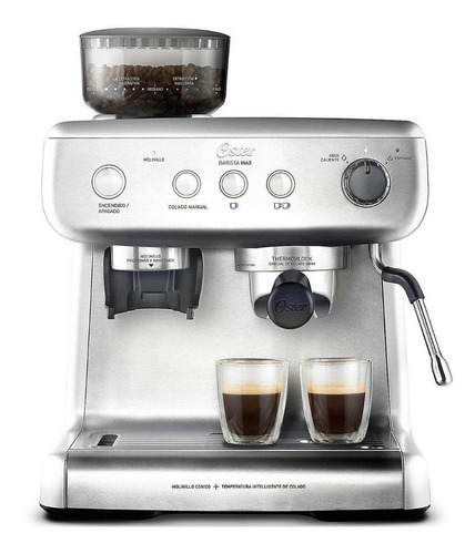 Cafetera Oster Perfect Brew Bvstem7300 Super Automática Acero Inoxidable Expreso 220v