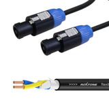 Cable Speakon Roxtone Ssss210l10 10m Alta Calidad