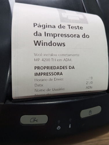 Impressora Térmica Não Fiscal  Mp4200th