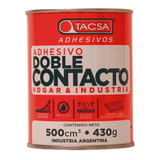 Cemento De Contacto Tacsa Adhesivo Hogar Industria X500 Cm3 