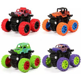 Kit 3 Carrinho Big Whell Fricção Monster Truck 4x4miniatura