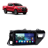 Multimidia Android Wifi 10p Toyota Hilux 2017-2021 + Brinde