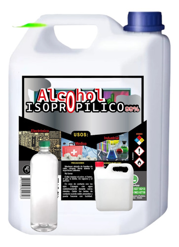 Limpiador Electrónico De Plaquetas Alcohol Isopropílico 99%